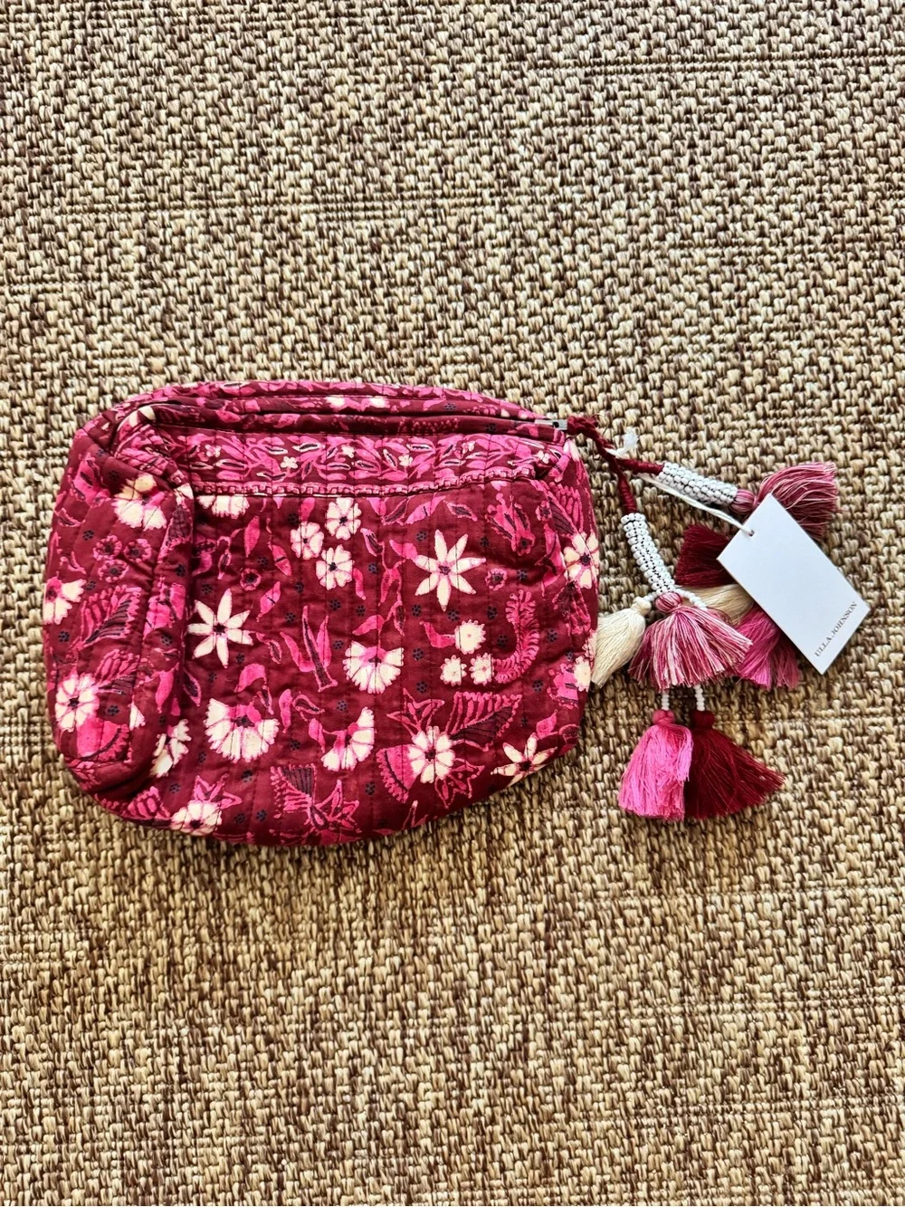 Ulla Johnson Floral Cosmetic Bag - NWT